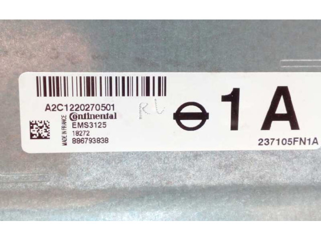 Řídící jednotka 237105FN1A, A2C1220270501 Nissan Micra C+C 2018