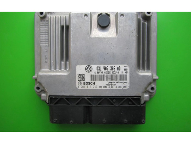 Řídící jednotka 03L907309AD, 0281017947 Volkswagen Tiguan 2013