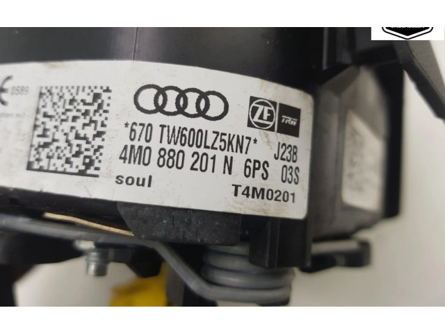 Подушка безопасности водителя 4M0880201N, 4M0880201N Audi SQ7