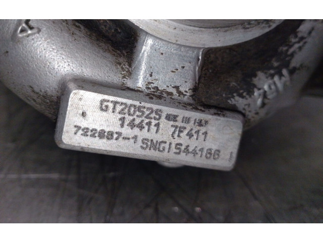 Turbodmychadlo Турбина 144117F411, 144117F411 Nissan Terrano TD27TI