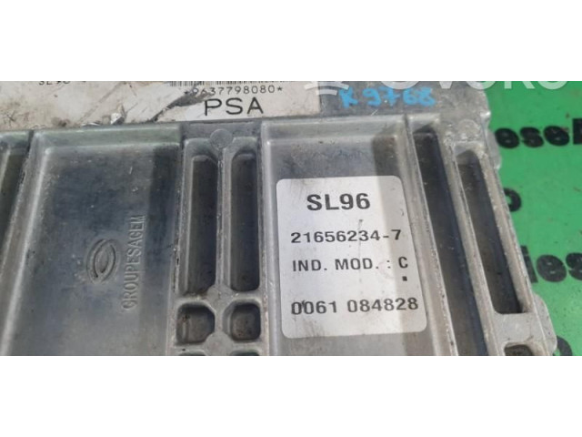 Блок управления двигателем Блок управления 216562347, 216562347.   Peugeot 306