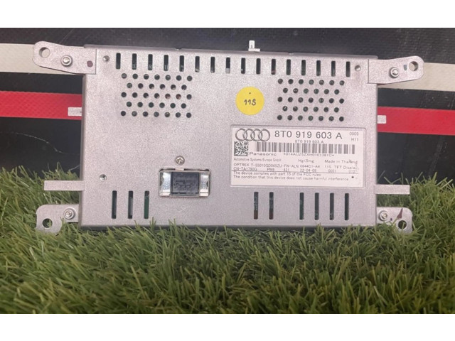 Экран/ дисплей / маленький экран    8T0919603A, 8T0919603A   Audi A4 S4 B8 8K