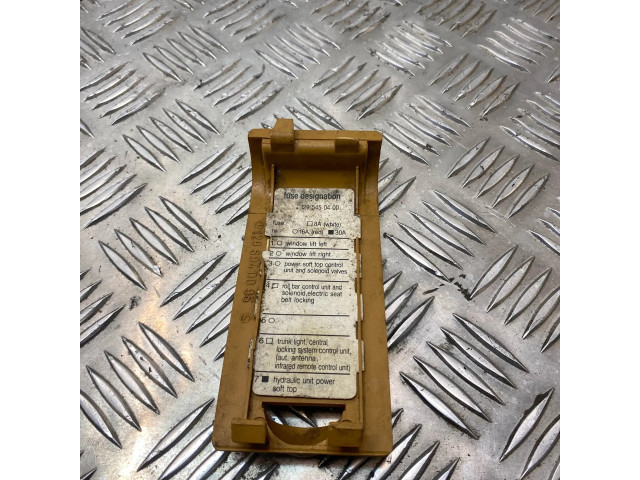 Pojistková skříňka Крышка ящика предохранителей 1296940095, A1296940095 Mercedes-Benz SL R129 1991