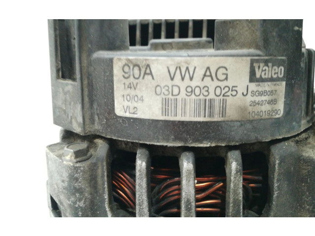 Генератор 03D903025J   Volkswagen Polo      