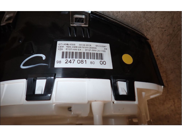 Панель приборов 9822720680   Peugeot 2008 I       