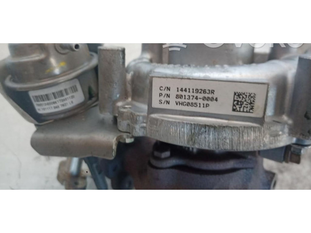 Turbodmychadlo Турбина 144116213R, 144116213R Renault Captur