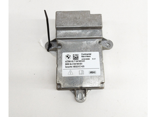 Блок подушек безопасности 9474810, A3C00182800   BMW X3 G01