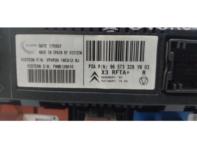 Блок управления климат-контролем 96573328YW Citroen Berlingo