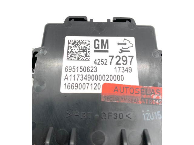 Блок управления 42527297, 695150623 Opel Ampera- E