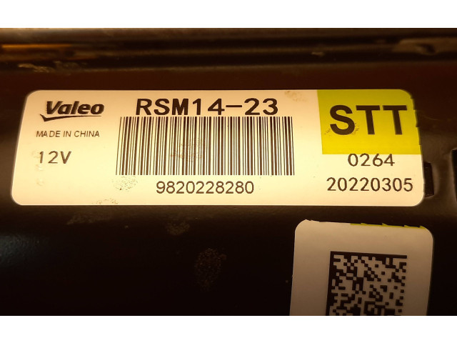 Стартер 9820228280, 9820228280   Citroen C5 X       