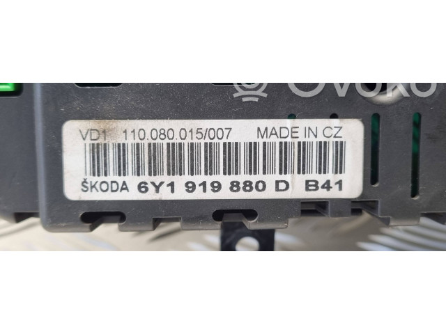 Комплект блоков управления 038906019HT, 0281010947   Skoda Fabia Mk1 (6Y)