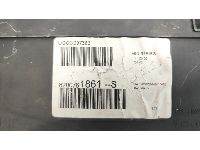 Přístrojová deska  Renault Clio III 2009 8200761861S, UGCG097383  