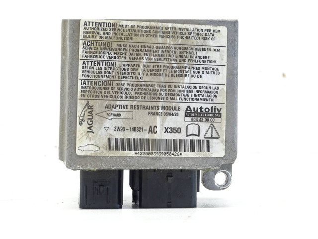 Блок подушек безопасности 3W9314B321AC, 3W9314B321AC Jaguar XJ X350