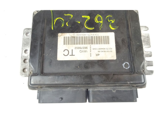 Блок управления двигателя 96376652 Daewoo Kalos
