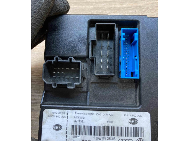 Блок комфорта 4E0907289, 5DK008432 Audi A8 S8 D3 4E