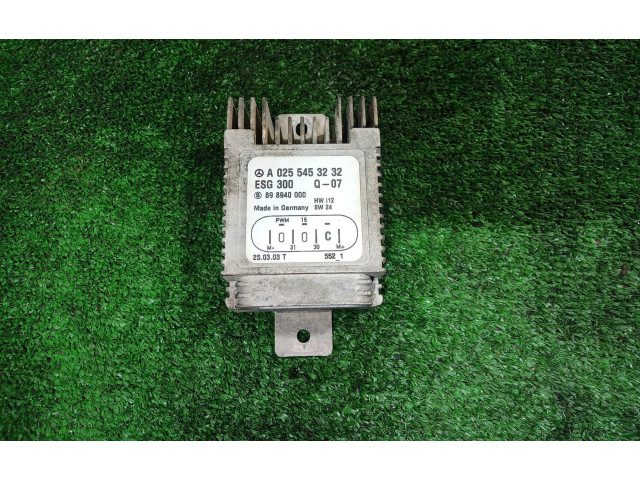 Блок управления A0255453232, A0255453232   Mercedes-Benz A W168