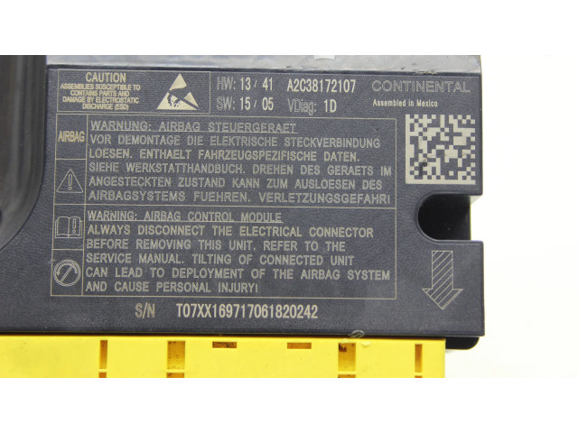 Блок подушек безопасности A4539019100, 985107805R Smart ForFour II W453