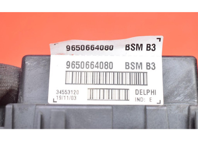 Pojistková skříňka 9650664080, 9650664080 Peugeot 206 CC 2003