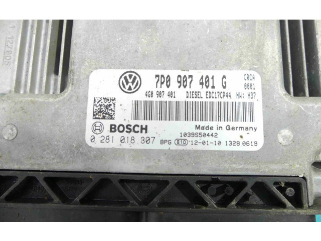 Řídící jednotka 0281018307, IMPRK1334952   Volkswagen Touareg II 2012