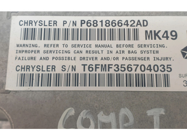 Блок подушек безопасности P68186642AD Jeep Compass