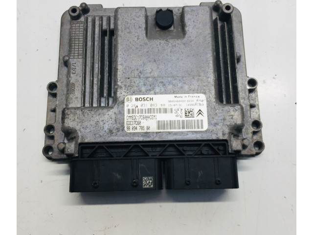 Řídící jednotka 9806460480, 9809478580   Citroen Berlingo 2018