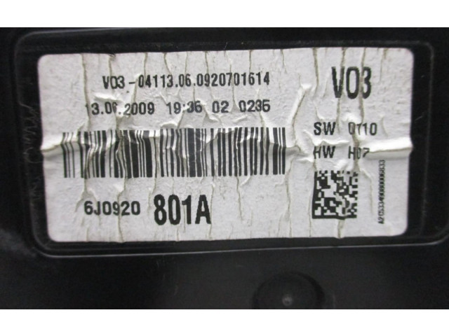 Přístrojová deska  Seat Ibiza IV (6J,6P) 2009 6J0920801A  