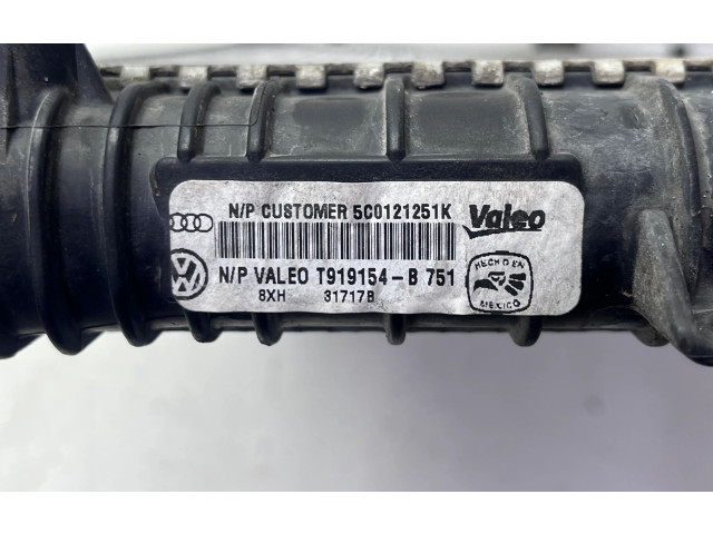 Радиатор охлаждающей жидкости 5C0121251K   Volkswagen PASSAT B8 USA