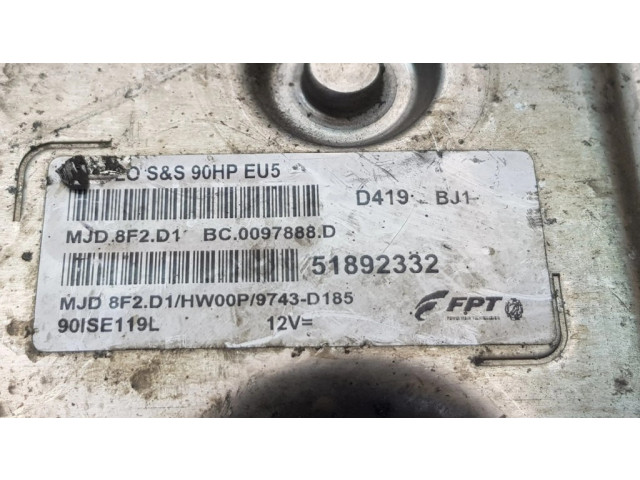 Řídící jednotka 51892332, BC0097888D Fiat Doblo 2010