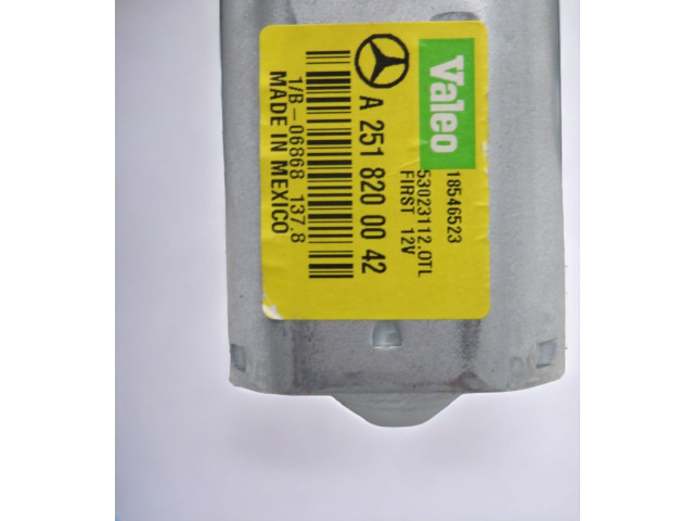 Моторчик заднего дворника A2518200042, A2518200042 Mercedes-Benz GL X164
