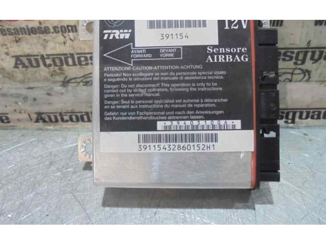 Блок подушек безопасности 39115432860152 Fiat Punto (199)