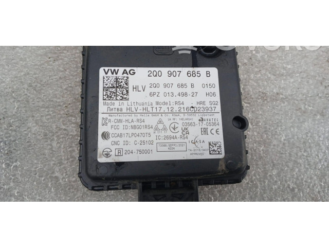 Датчик слепых зон 2Q0907685b Skoda Karoq