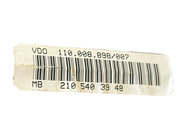 Přístrojová deska Mercedes-Benz E W210 1999 2105403948, 110008898007