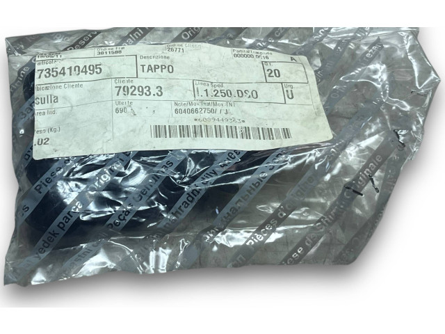 Řídící jednotka 735410495 Fiat Punto Evo 2001