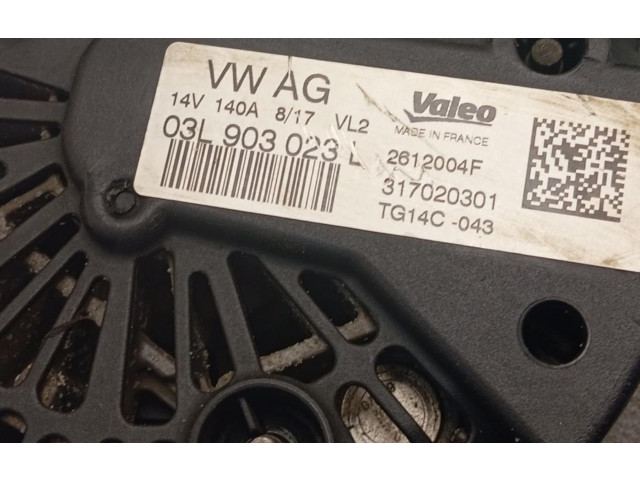 Генератор 03L903023L   Volkswagen Caddy      