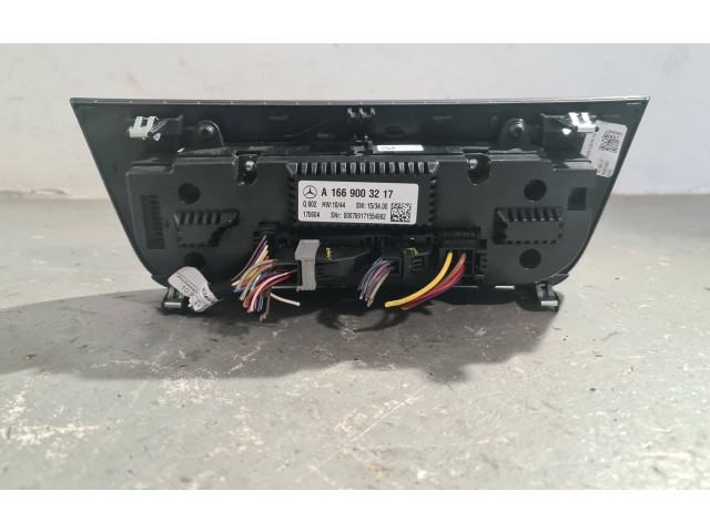 Блок управления климат-контролем A1669003217 MercedesBenz GLE (W166 - C292)