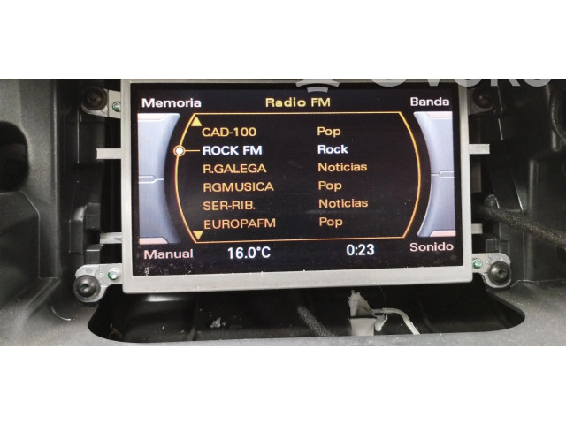 Дисплей 8T0919603F Audi A4 Allroad