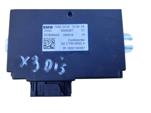 Блок управления климат-контролем 1802100387, 9500097   BMW X3 G01