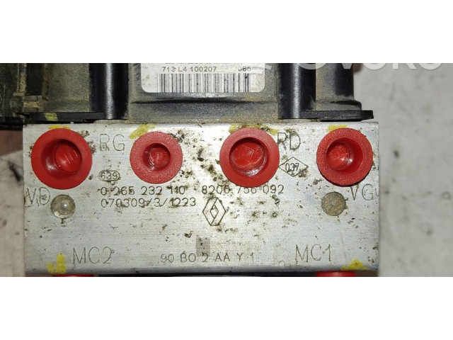 Блок АБС 8200756092, 0265232110   Dacia  Logan I  2004-2012 года