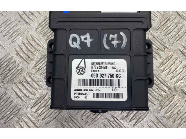 Блок управления коробкой передач 09D927750KC Audi Q7 4L