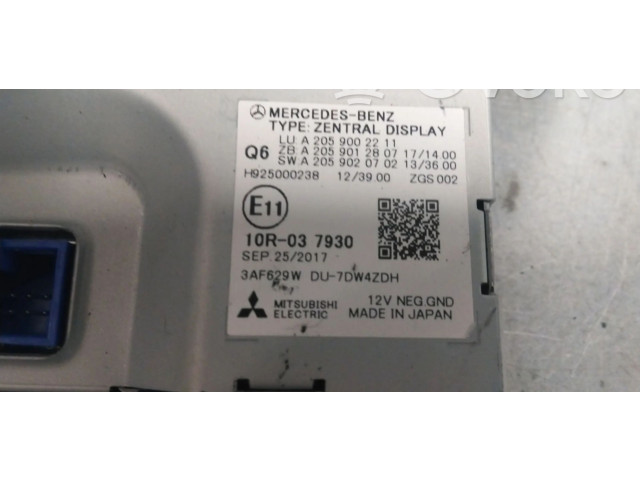 Дисплей A2059002211, A205900221180 Mercedes-Benz W470