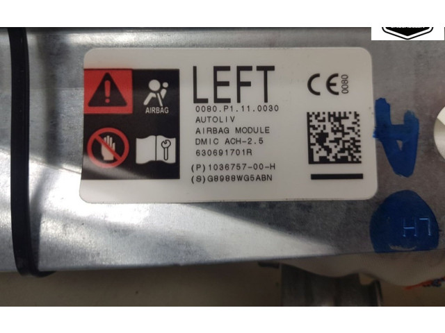 Надувная подушка для крыши 103675700H, 103675700D Tesla Model X A0003K8775D