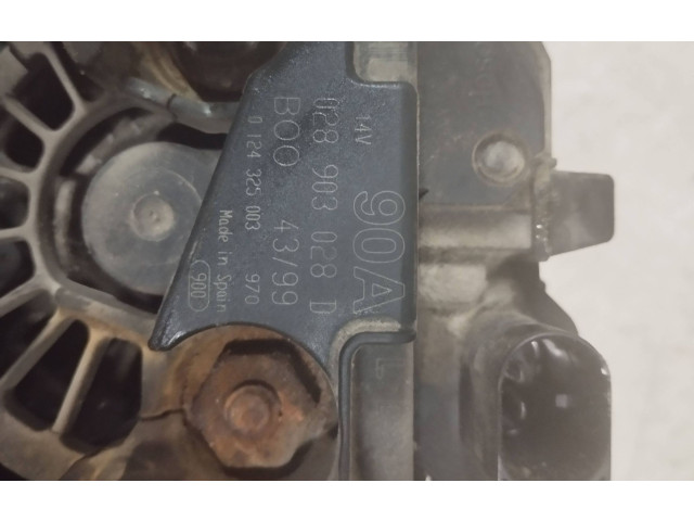 Генератор 028903028D, 0124325003 Skoda Octavia Mk2 (1Z)