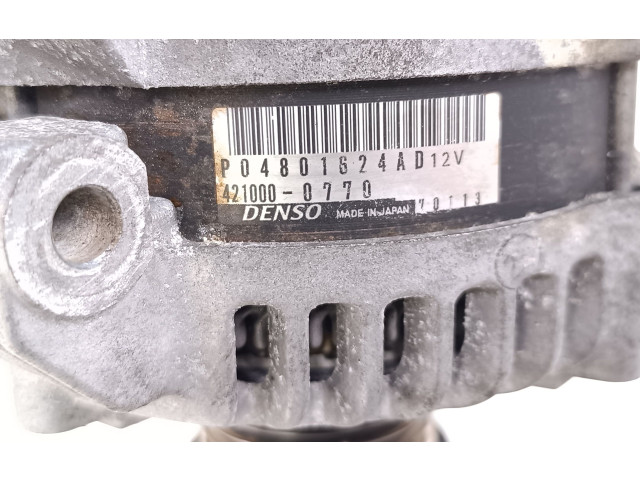 Генератор 04801624AD, 4210000770 Dodge Grand Caravan