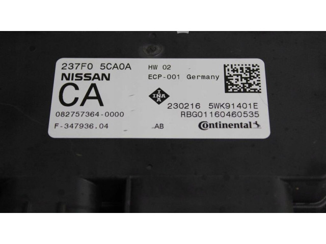 Блок управления двигателем Блок управления 237F05CA0 Infiniti Q60