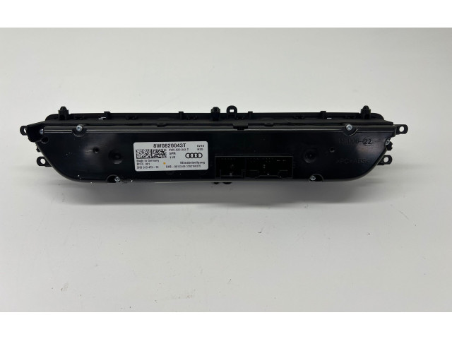 Блок управления климат-контролем 8W0820043T, 5HB01347916 Audi A5