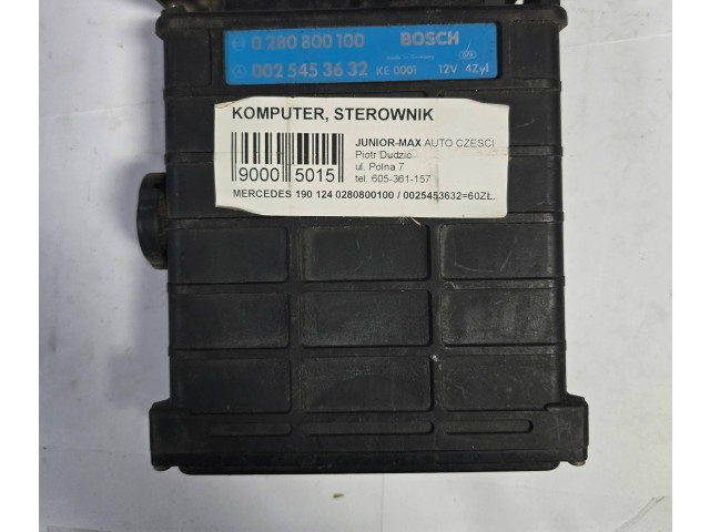 Блок управления двигателя 0025453632, 605361157   Mercedes-Benz 190 W201