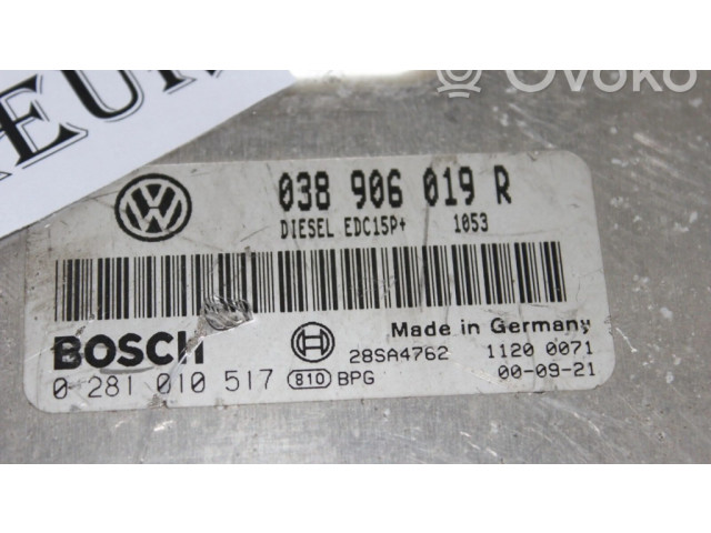 Блок управления двигателя 038906019R Skoda Octavia Mk1 (1U)