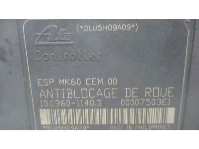 Блок управления АБС 4541G1, 10096011403 Citroen C5