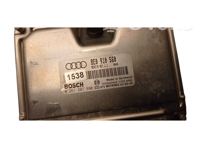 Řídící jednotka 8E0910560, 0261207990   Audi A8 S8 D3 4E 2004