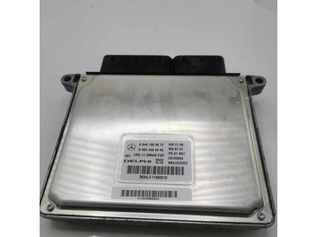 Řídící jednotka A6461503072, 28103534 Mercedes-Benz C W204 2009